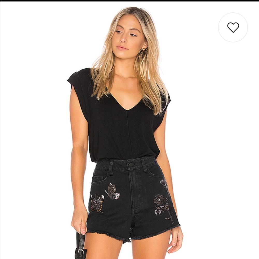 Free people black bodysuit